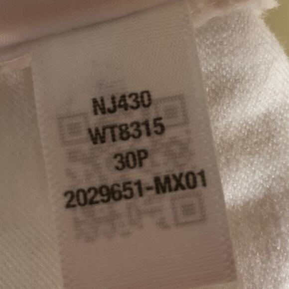 Madewell Kick Out Jeans Mid Rise Ankle Length Pure White NWT 32 - Picture 10 of 13